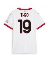 AC Milan Theo Hernandez #19 Bortedrakt Dame 2024-25 Korte ermer